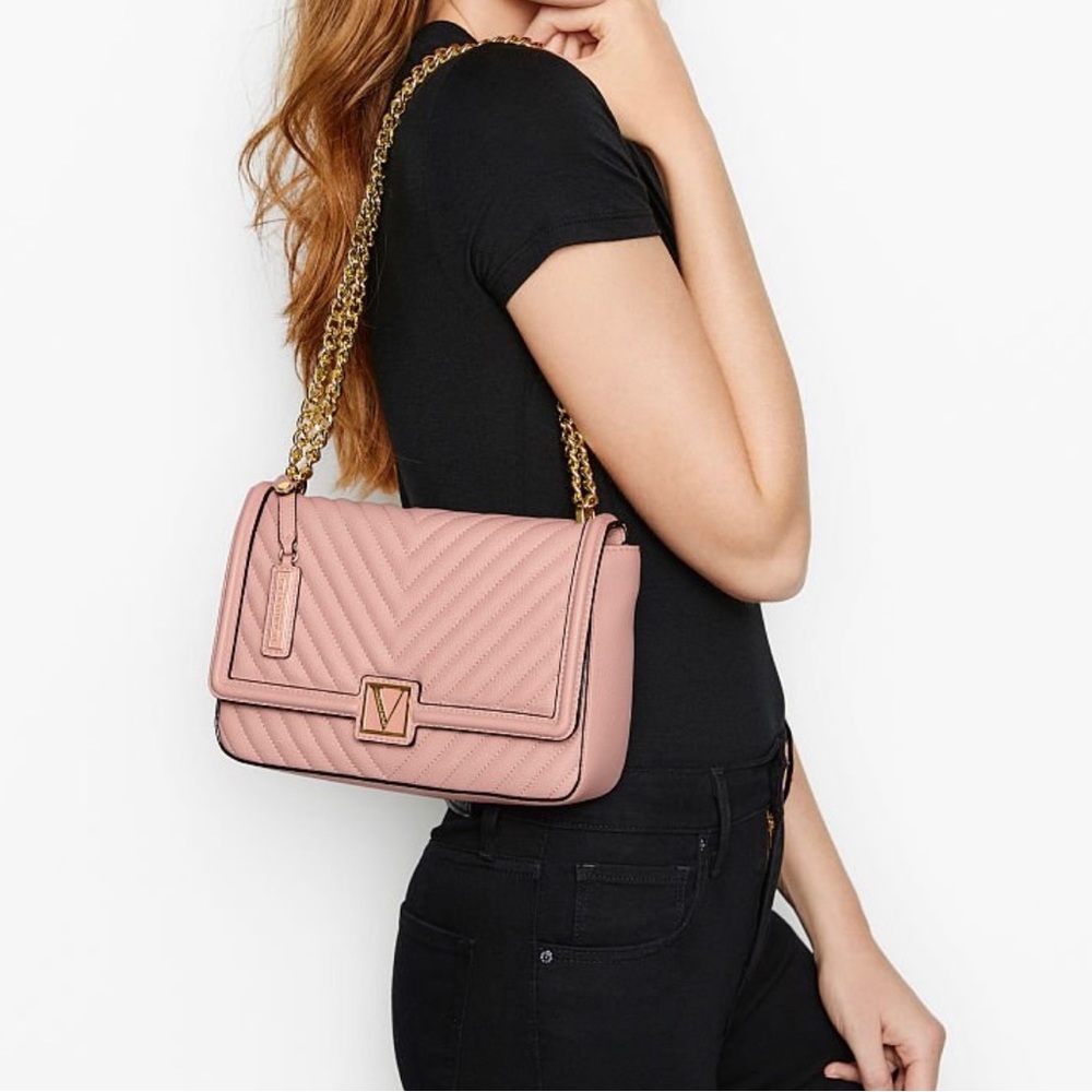 NWT Victoria’s Secret pink handbag pretty light pink